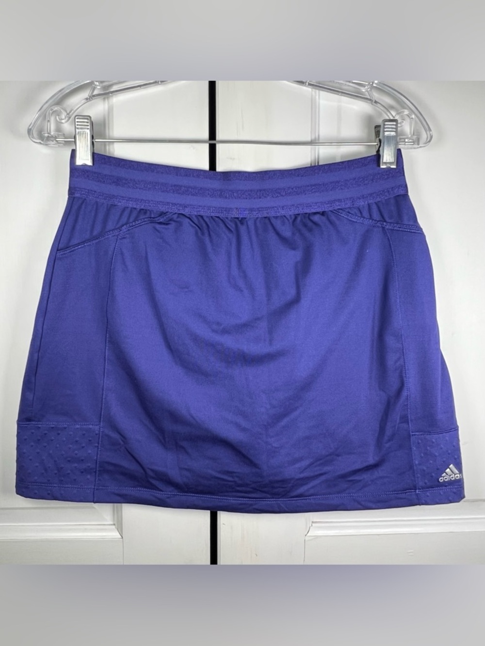 Adidas Tennis Club Womp Skort Purple / White Excellent Condition Size S - Picture 2 of 5